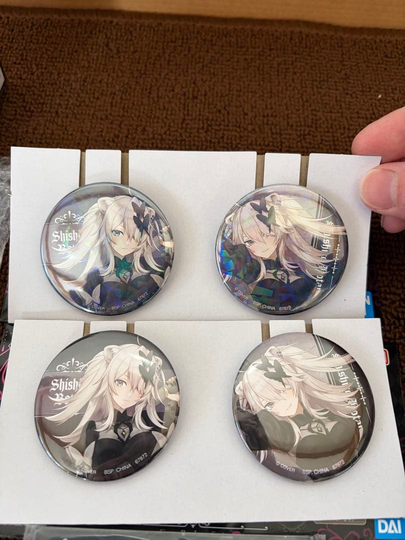 ホロライブ　1番くじ　獅白ぼたん　6点セット