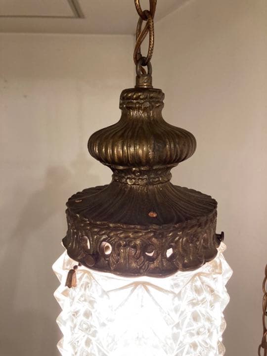 ヴィンテージ　アメリカン　吊り下げ　ランプ　照明