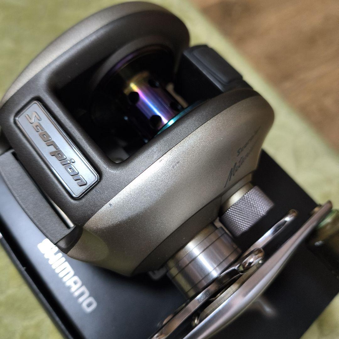 激レアSHIMANO Scorpion nium XT 左ハンドル