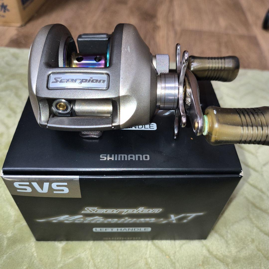激レアSHIMANO Scorpion nium XT 左ハンドル