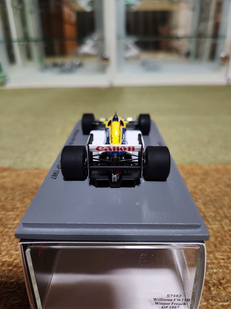 1/43 Spark Williams FW11B N マンセル 1987