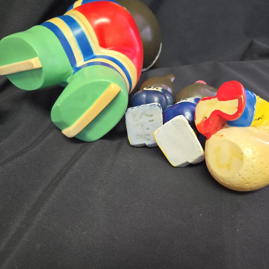 北海道拓殖銀行 貯金箱　たくちゃん　ウィンタースポーツ8体