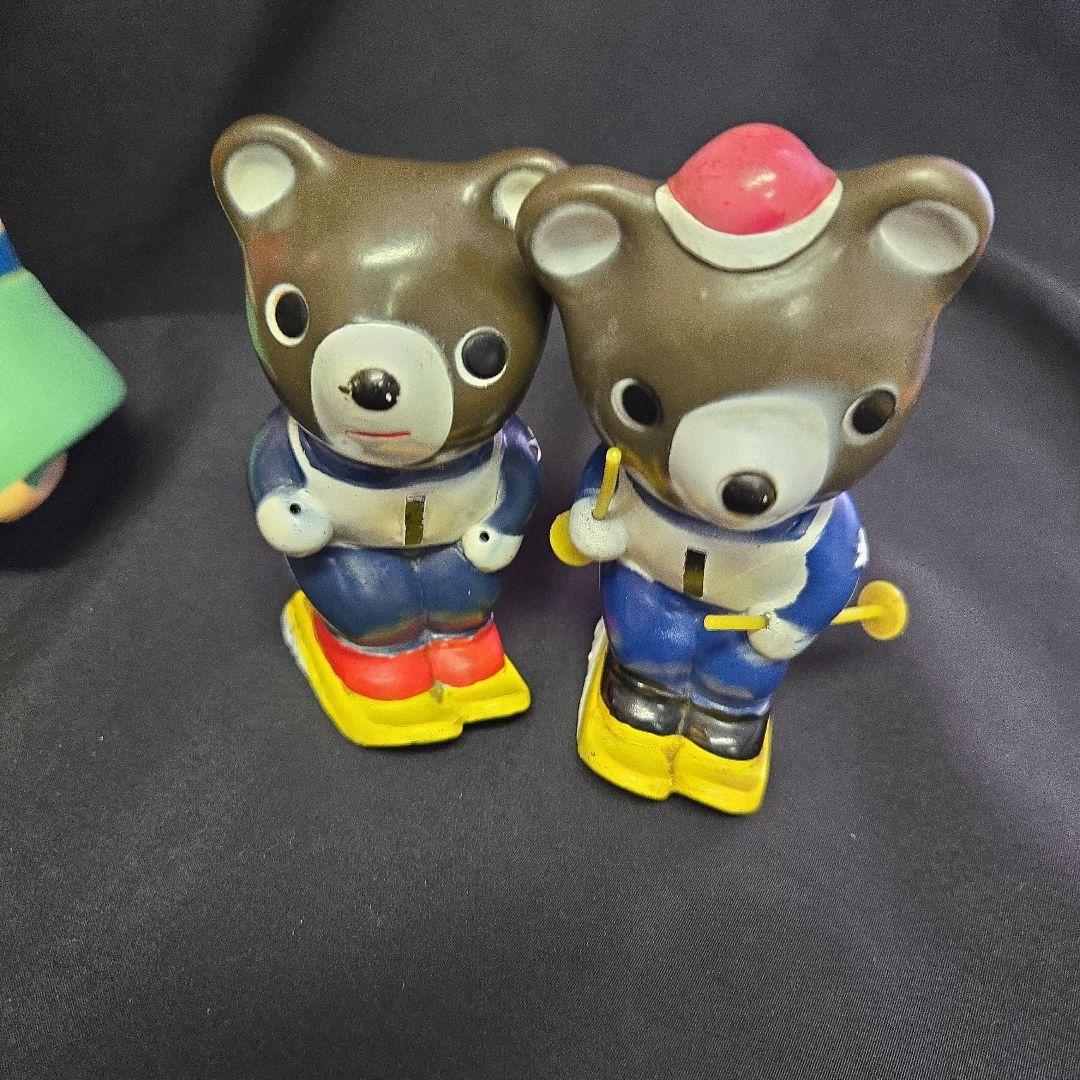 北海道拓殖銀行 貯金箱　たくちゃん　ウィンタースポーツ8体