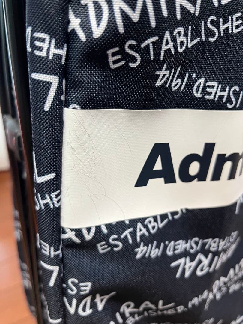 【専用】Admiral ゴルフバッグ スタンド付き ネイビー