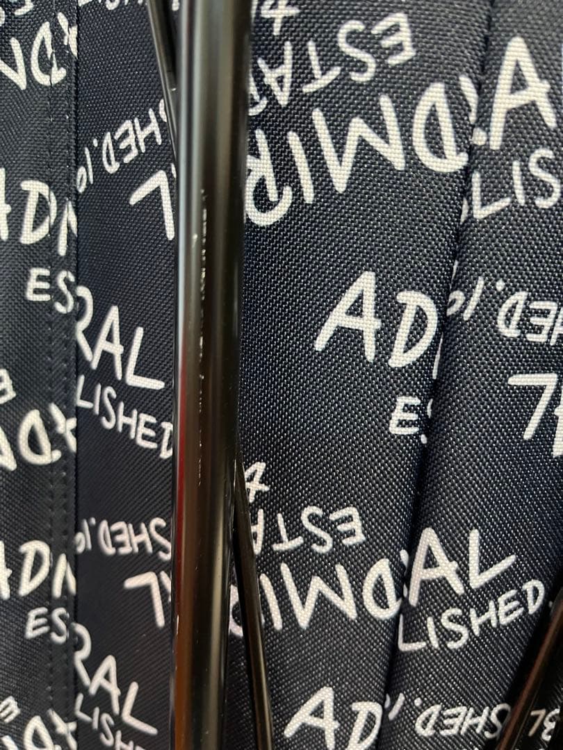 【専用】Admiral ゴルフバッグ スタンド付き ネイビー