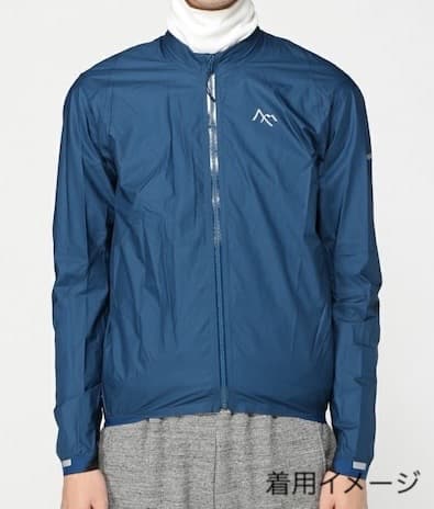 7mesh セブンメッシュ サイクルジャケット ウィンドブレーカー ブルー 美品