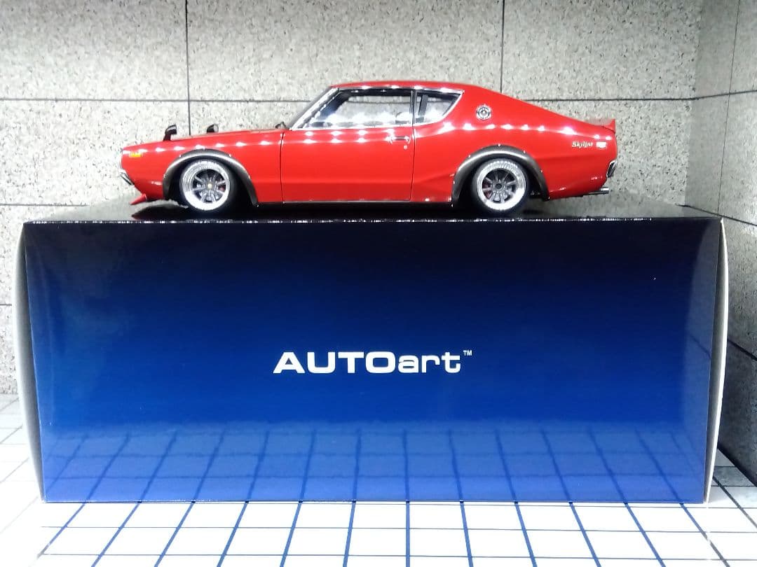 AUTOart 1/18ミニカー ケンメリGT-R (KPGC110) カスタム