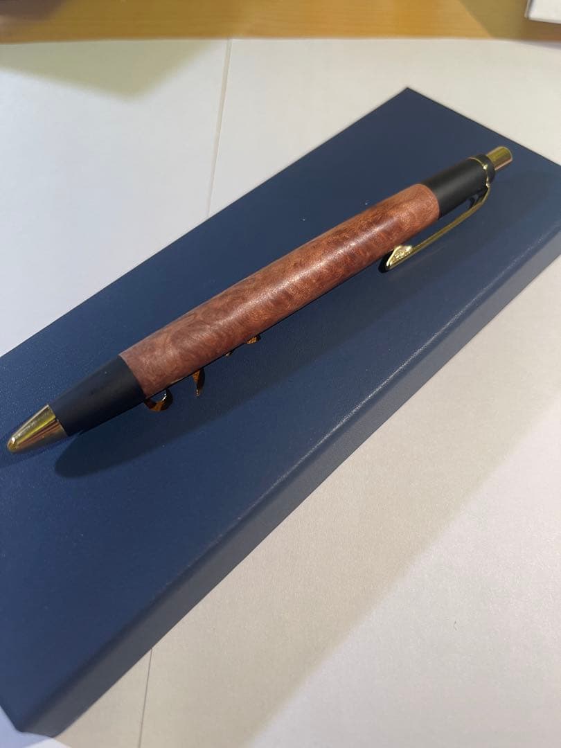 【保証書付き】野原工芸　セコイア瘤　ゴールド金具