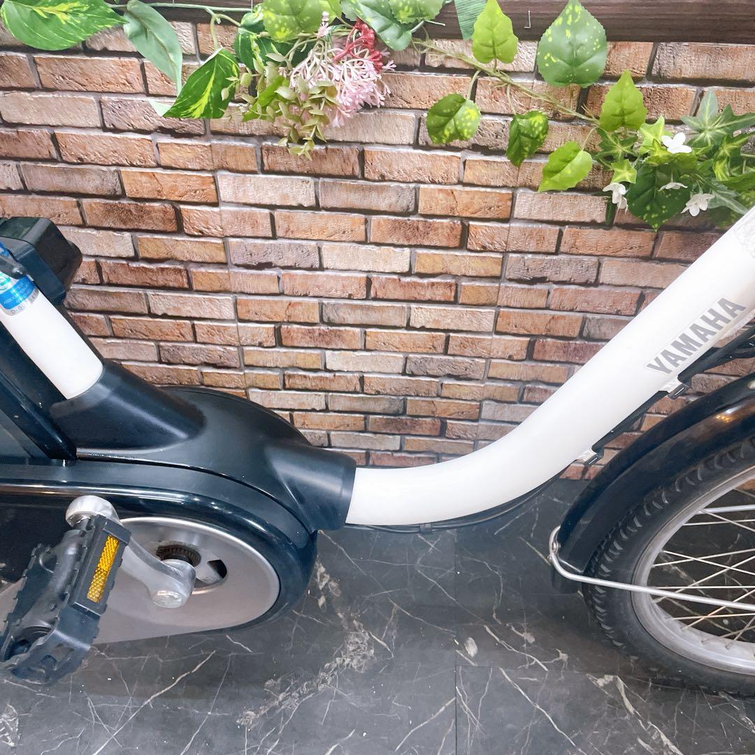 【30】電動自転車 YAMAHA PAS SION シオン ホワイト 20インチ