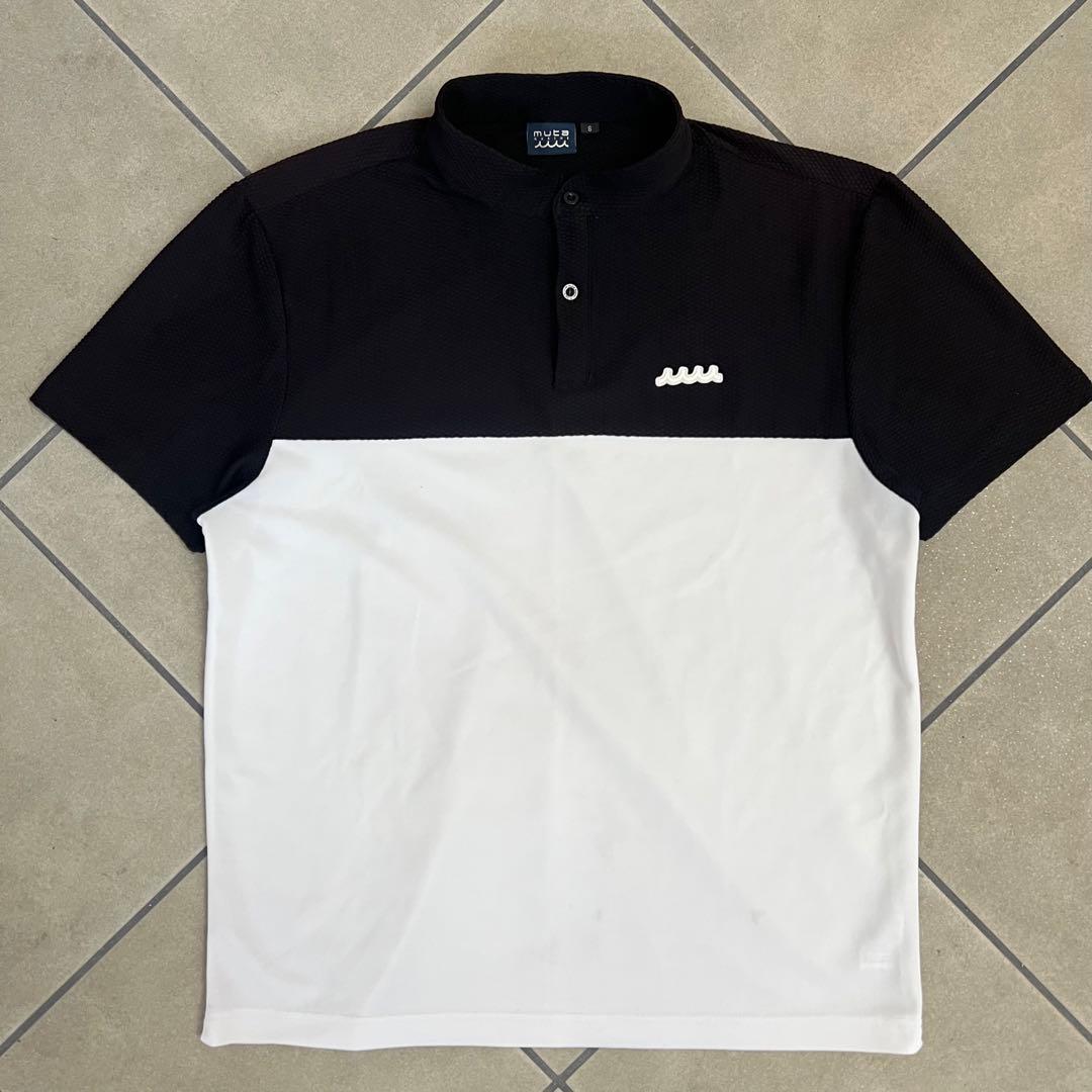 muta MARINE ムータマリン　メッシュ　ツートン　ポロシャツ　ゴルフ　6