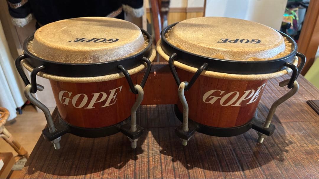 GOPE ボンゴ 木製 ダブルタイプ