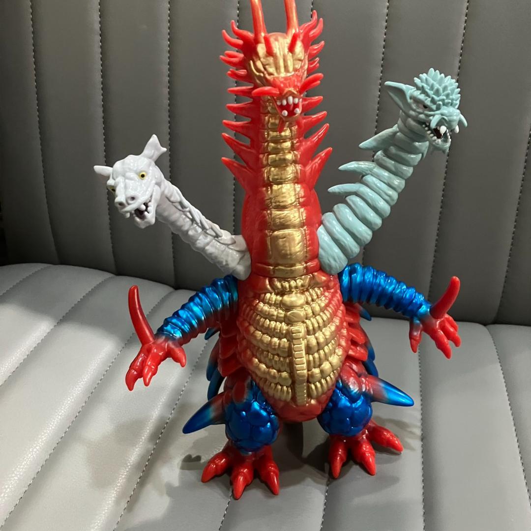 Y・MSFウルトラソフビシリーズ 三つ首怪獣 ファイヤードラコ