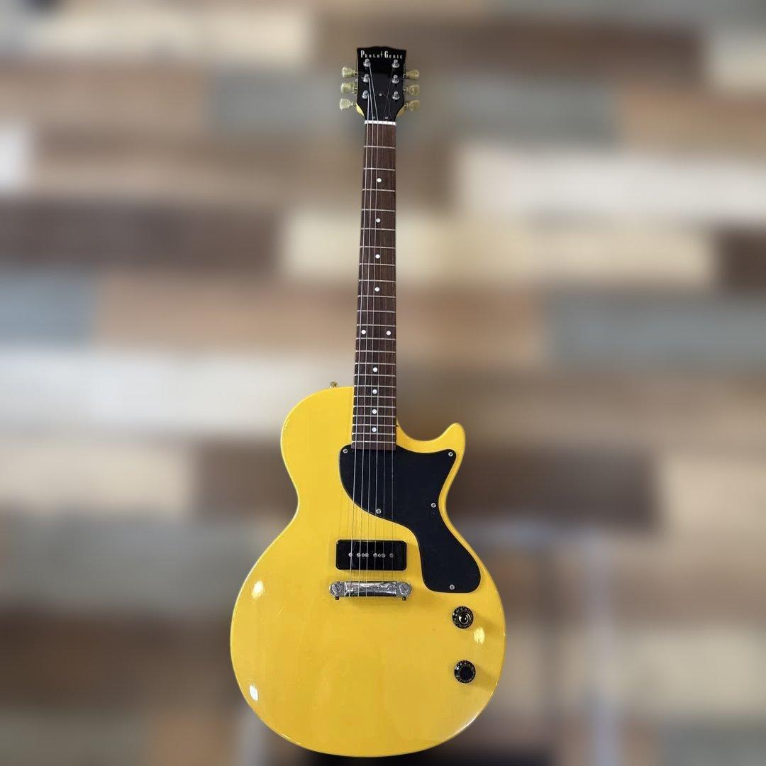 レスポールジュニア　 イエロー ソリッドボディ エレキギター