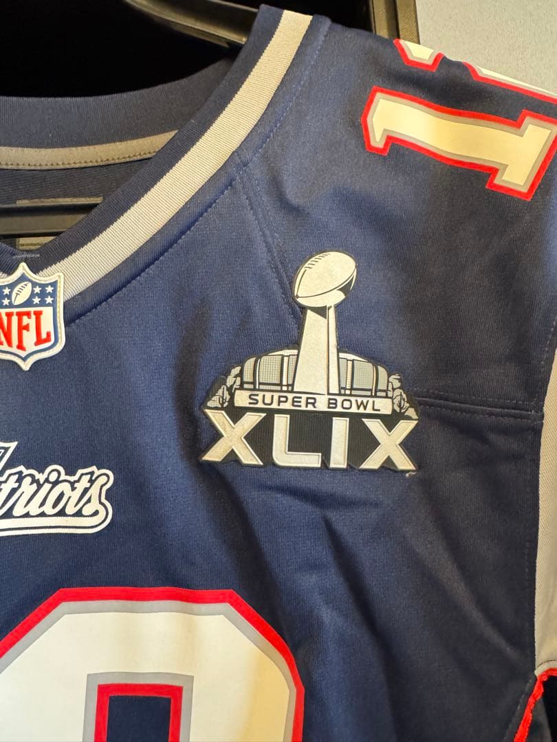 NFL スーパーボウル　ペイトリオッツ Tom Brady ユニフォームMサイズ