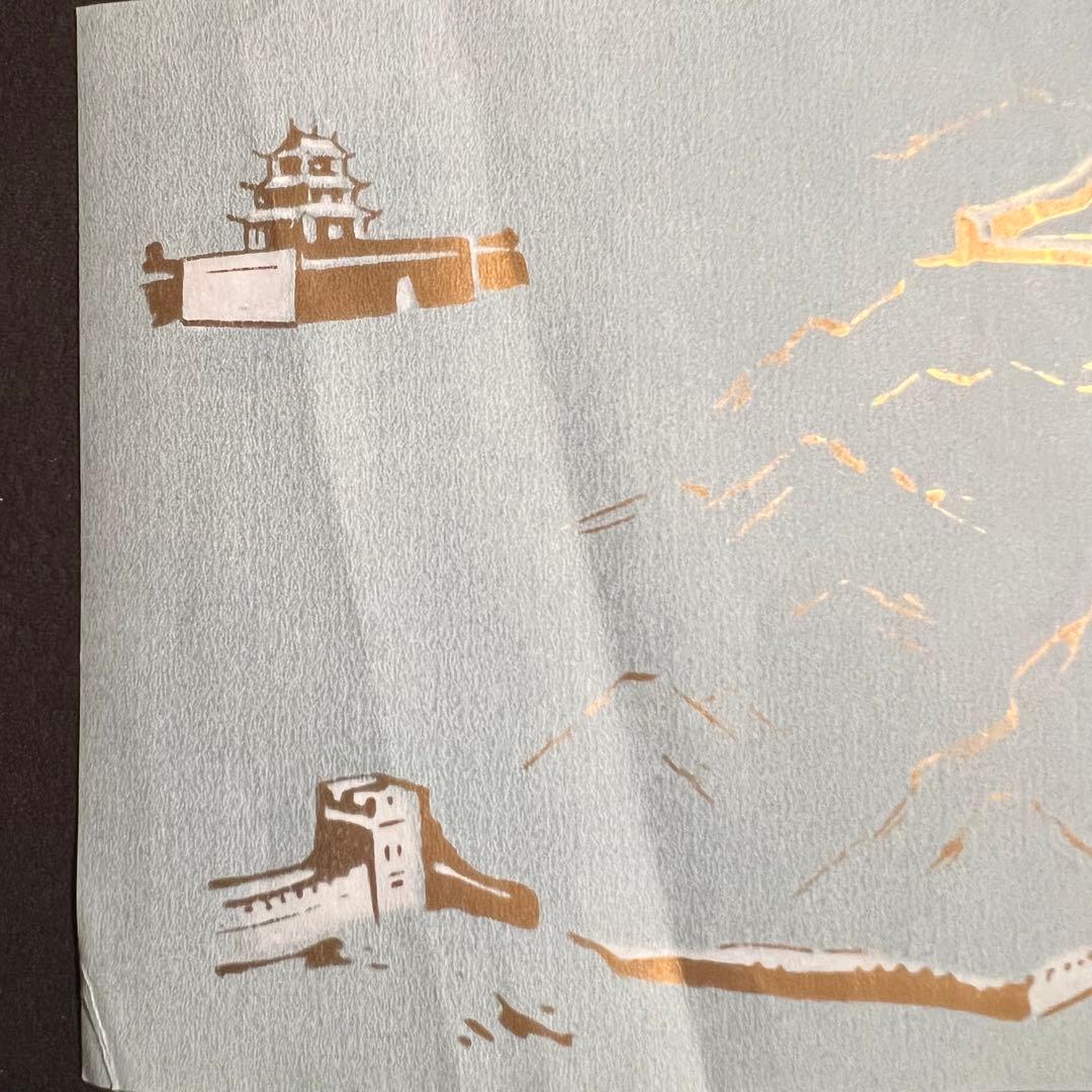 【未使用】中国切手 T38 万里の長城切手 小型シート