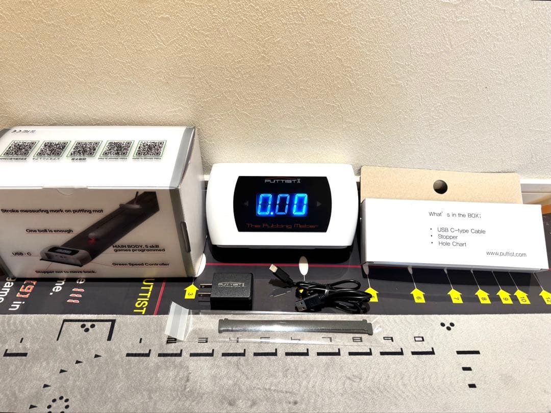 PUTTIST Ⅱ Plus デジタルパターマット パター練習器具