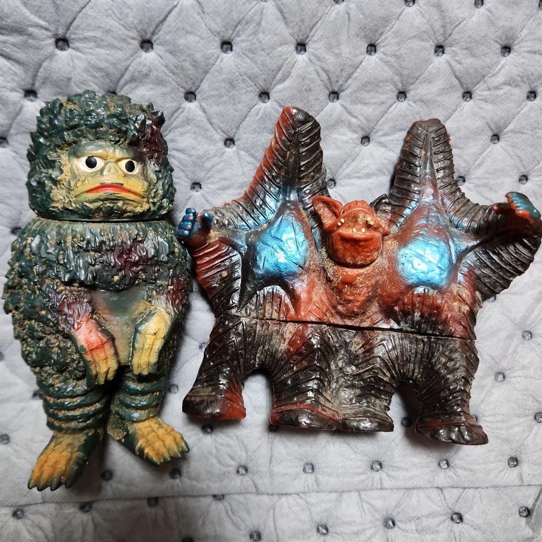 ウルトラマン怪獣セット　ぺスター　ガラモン　ソフビ　円谷プロ　バンダイ