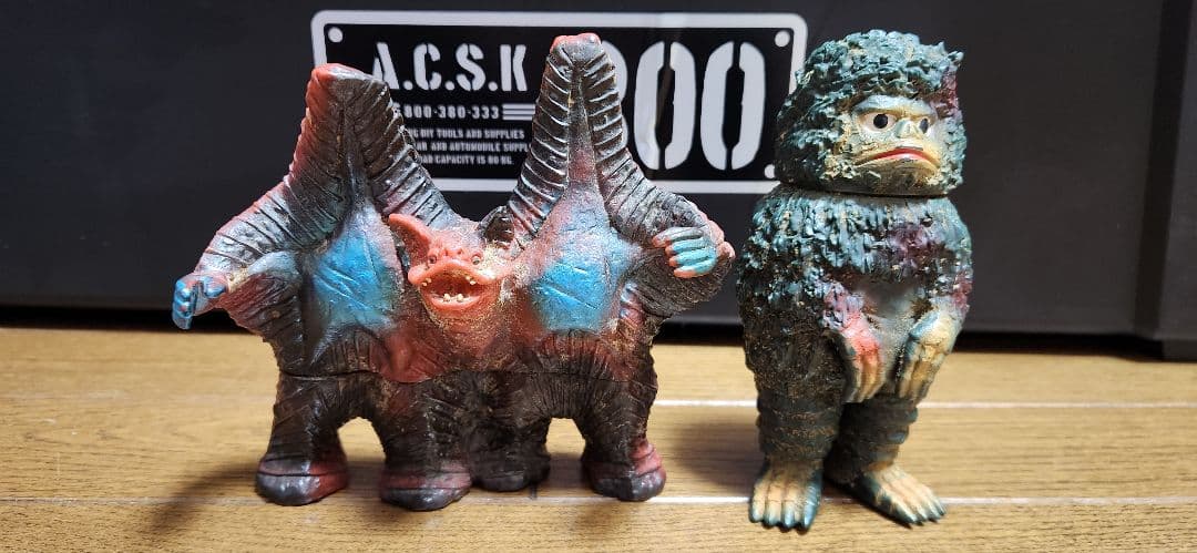 ウルトラマン怪獣セット　ぺスター　ガラモン　ソフビ　円谷プロ　バンダイ