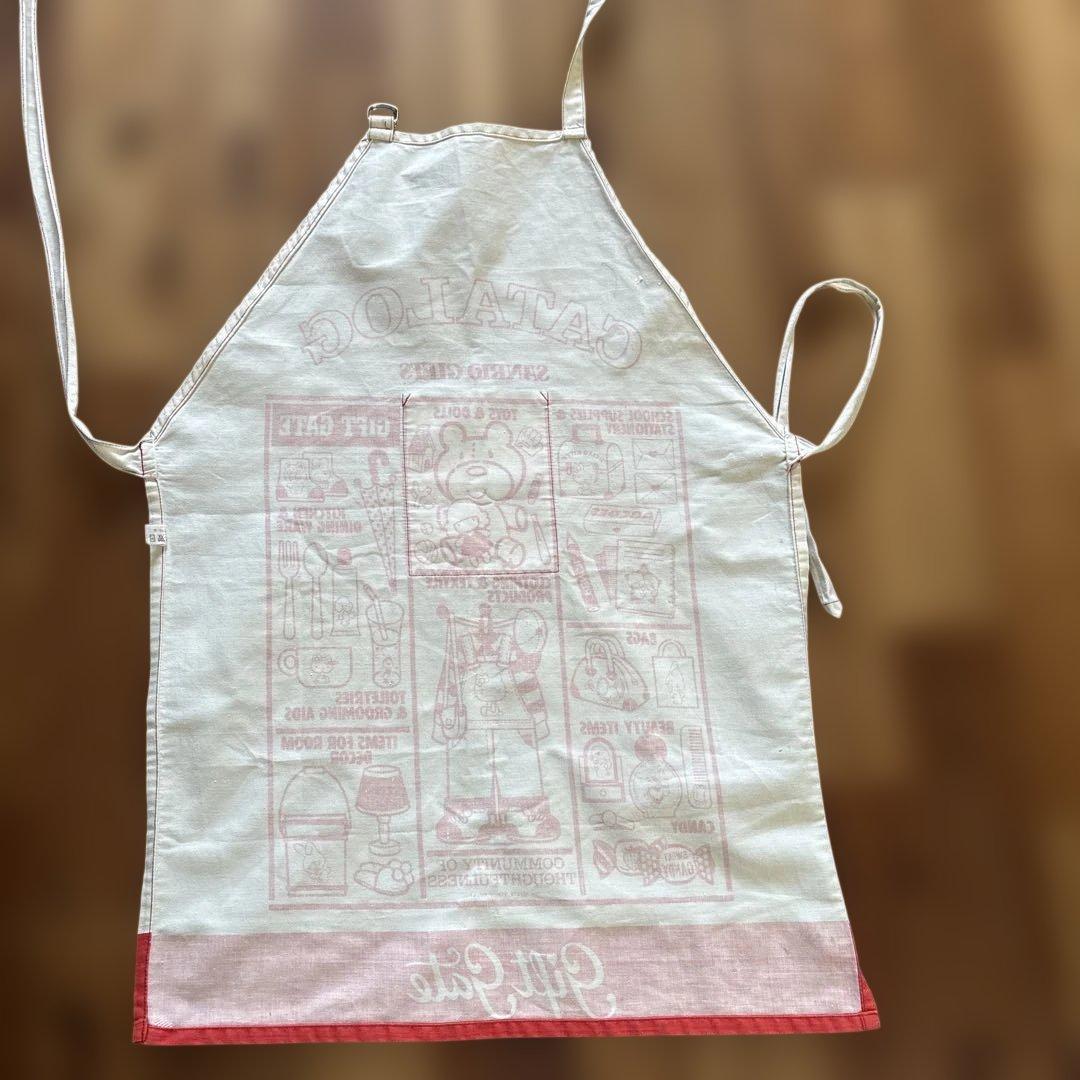 サンリオ レトロ　超希少　キティちゃんなどキャラクターエプロン