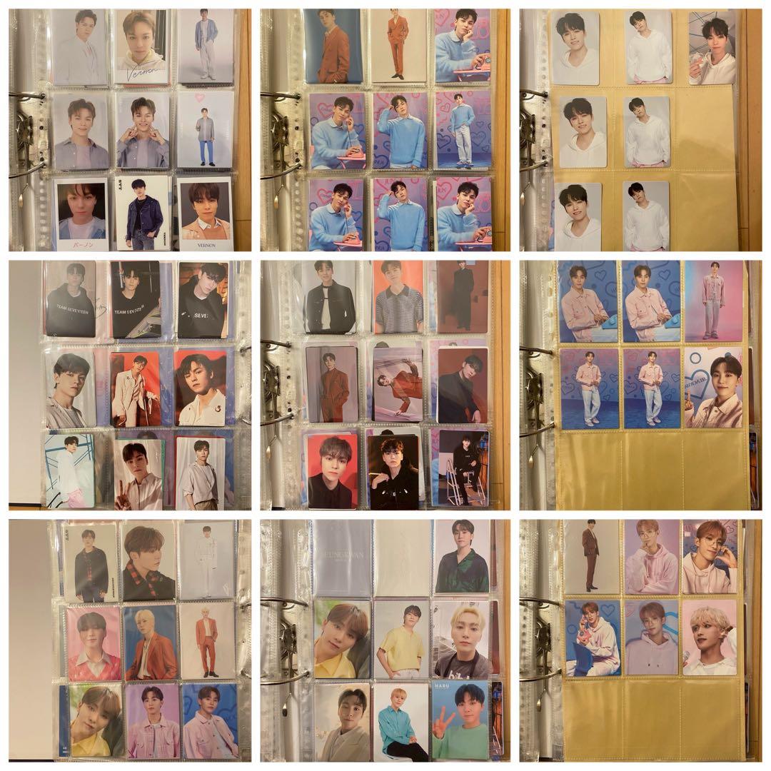 【値下げ中!】SEVENTEEN トレカ等　まとめ売り