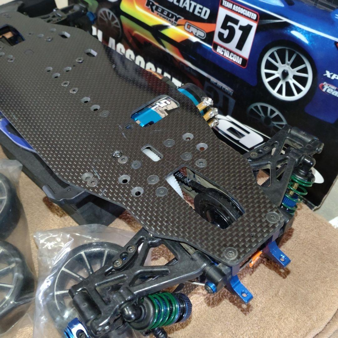 ♥ Teams アソシ TC-6 4WD ベルトドライブＲＣツーリングカー中古品