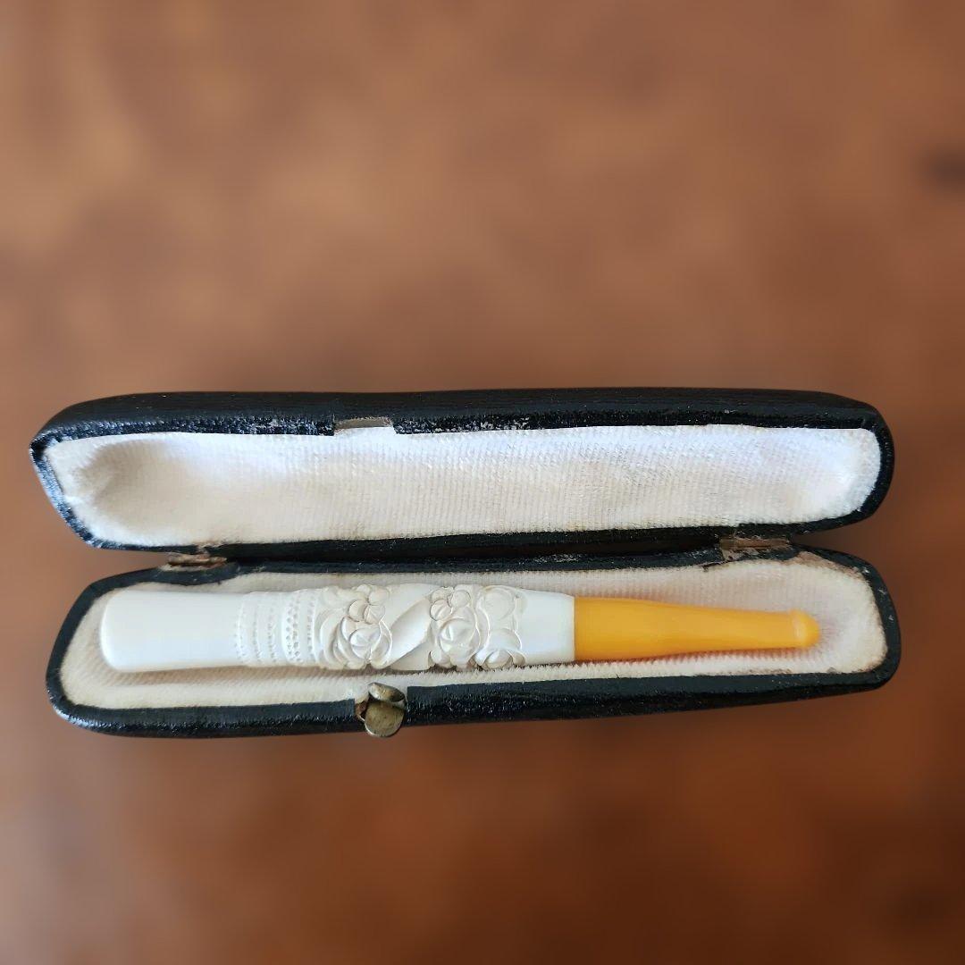 未使用美品　メシャムパイプ 海泡石パイプ