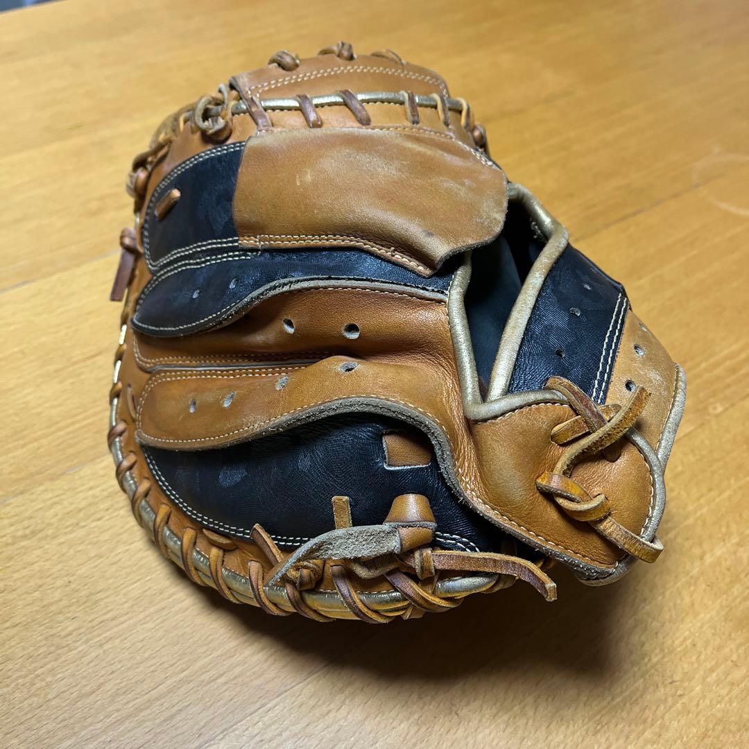 ZETT 軟式グローブ 茶色/黒