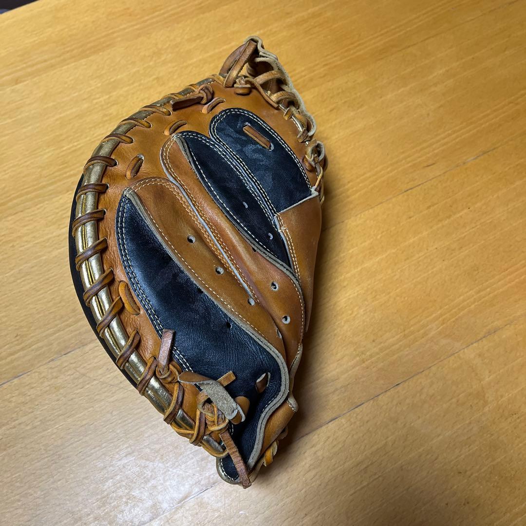 ZETT 軟式グローブ 茶色/黒