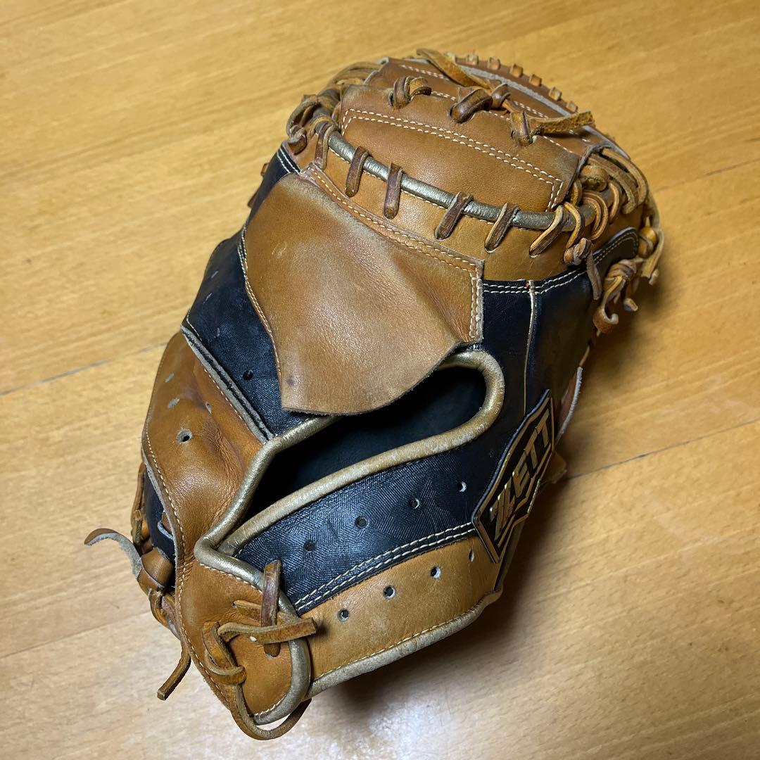 ZETT 軟式グローブ 茶色/黒