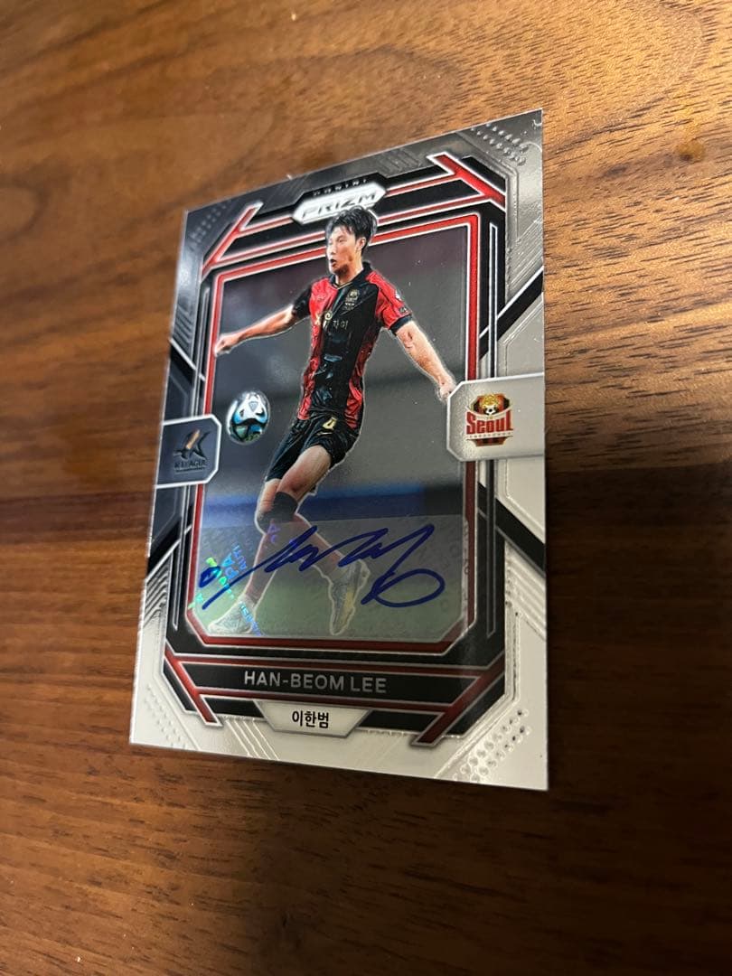 イ ハンボム サインカード Prizm Kリーグ