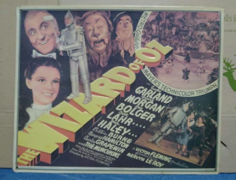 オズの魔法使い　ブリキ看板　The Wizard of Oz