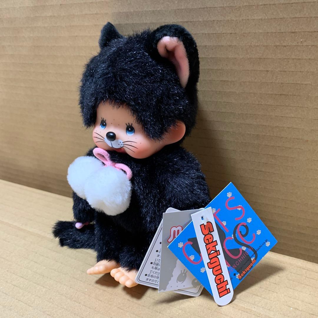 【希少】モンチッチ　cats 黒ネコ　S MONCHHICHI
