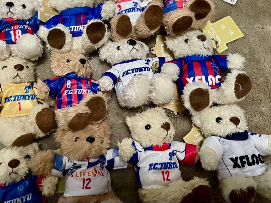FC東京 ベアキーチェーン28個　まとめ売り