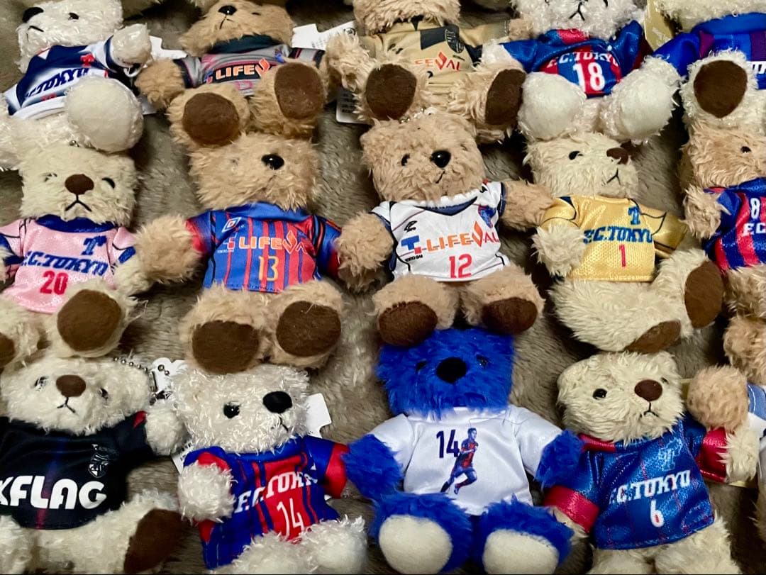 FC東京 ベアキーチェーン28個　まとめ売り