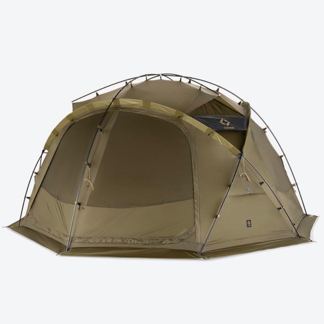 Helinox Nona Dome 4.0 Coyote Tan 専用ルーフ付き