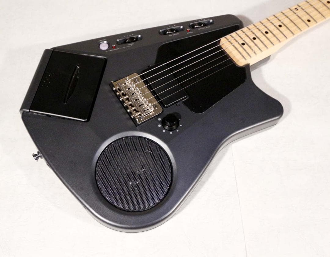 ■CASIO カシオ■アンプ内蔵ギター EG-5 エレキング ブラック■動作品