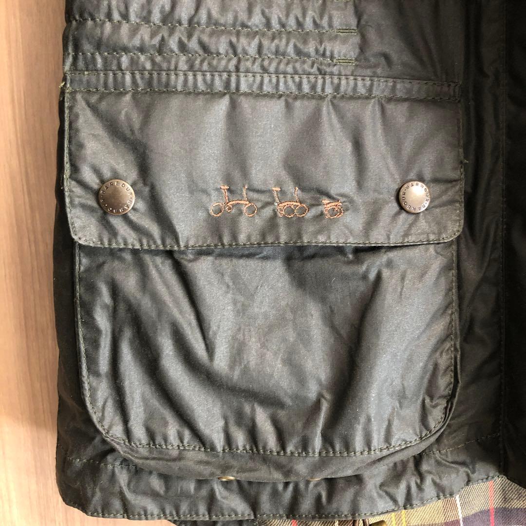 ウェア Brompton Barbour Classic Wax Jacket