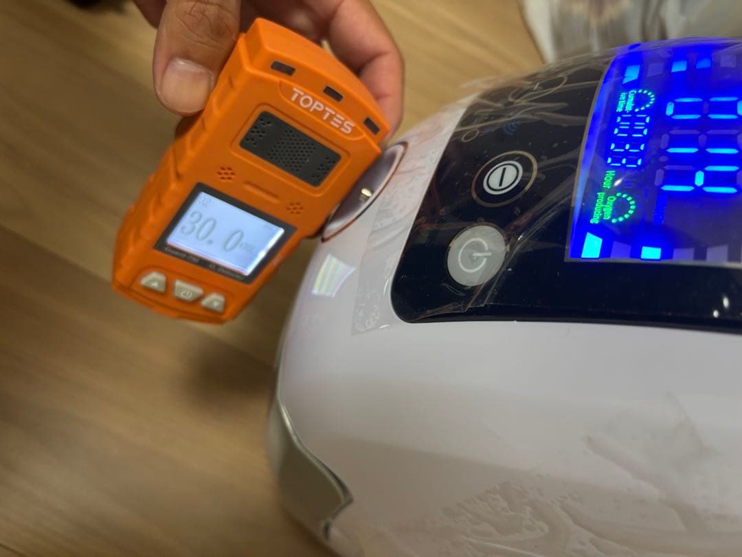 ペット用高濃度酸素発生機(MAF mini) 酸素濃度計セット