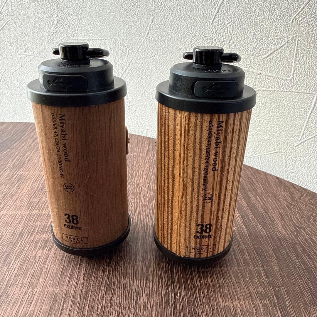 (2点セット)miyabi wood 38灯　コラボ　おまけ付き