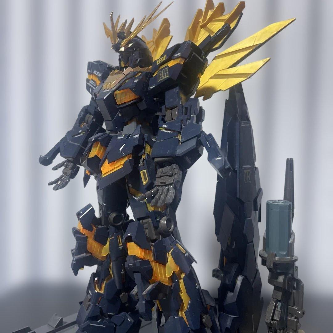 【癒し】PG1/60ユニコーンガンダム2バンシィ・ノルン 組み立て済みジャンク品