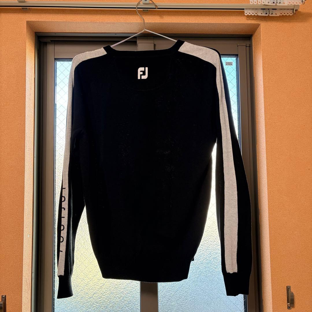 FJ ストライプ長袖ポロシャツとセーターセット