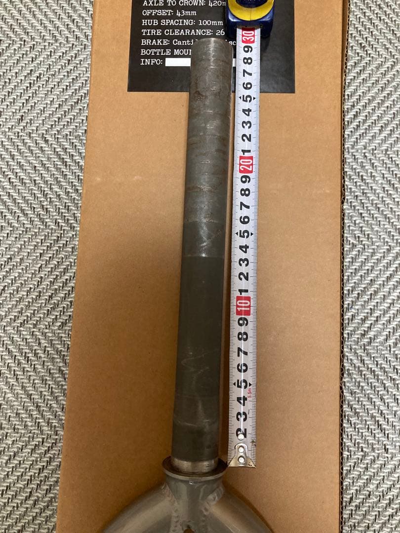 SURLYTROLL後期型 フォーク リペイント シルバー 中古