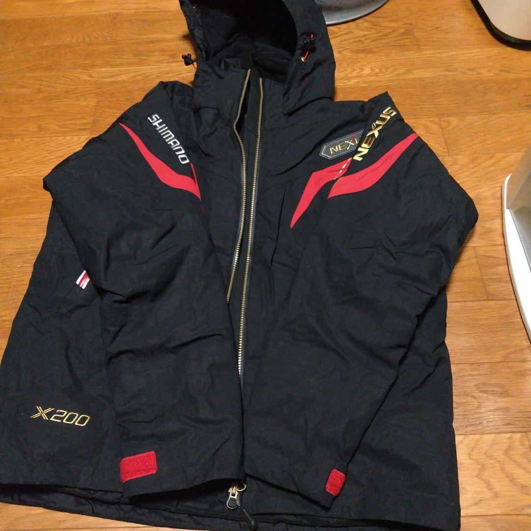 シマノ NEXUS フィッシング ウインタースーツ 上下 色 ブラック サイズL