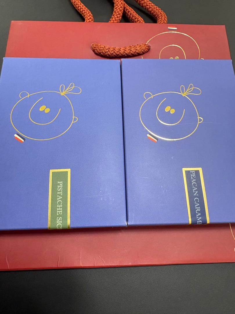 サロンデュショコラ　タブレット　ポールオキパンティ　ピスターシュ　キャラメル