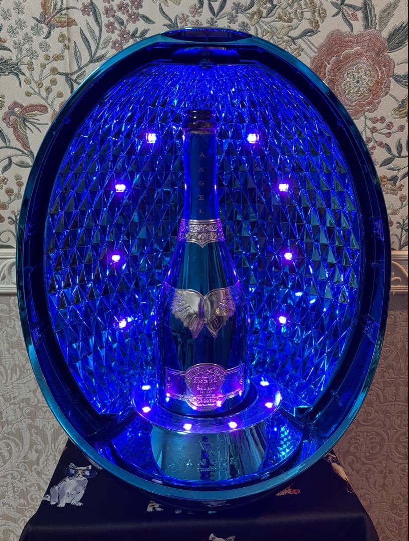 エンジェルエッグ　ヴィンテージ2008ブルー 空ボトル・リモコン付