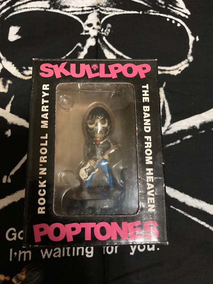 RAMONES フィギュア　SKULLPOP POPTONES