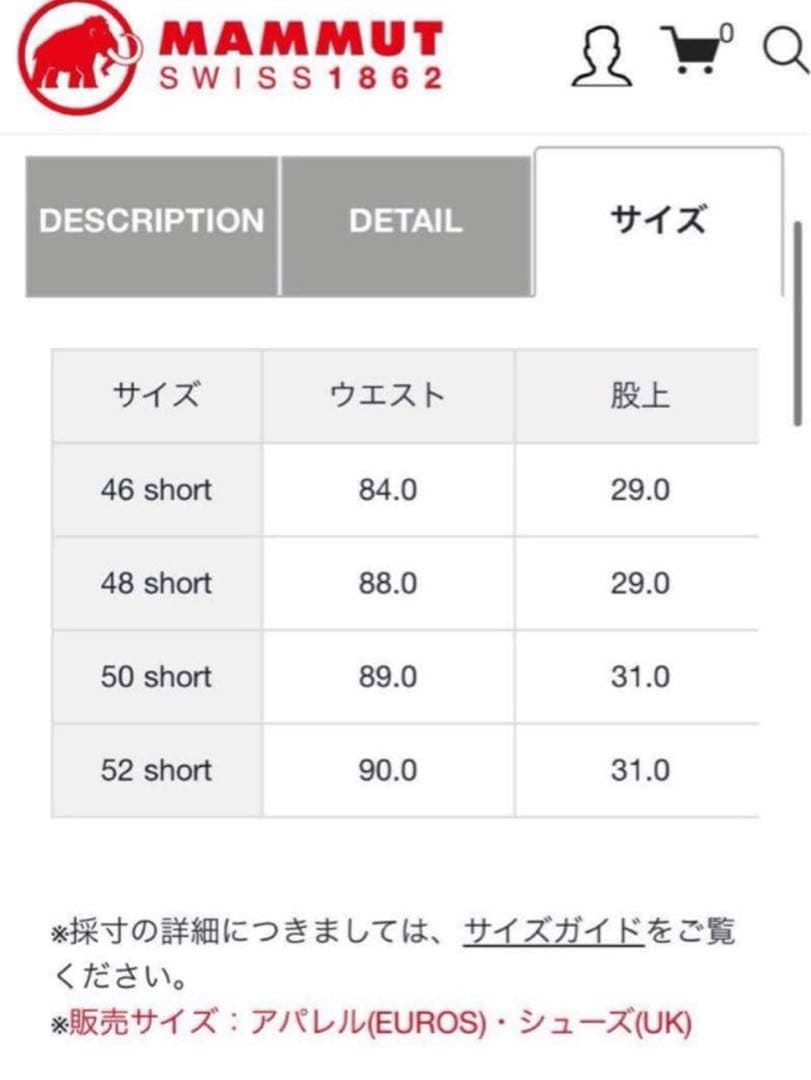 新品マムートストーニー ハードシェル Thermo Pants Men黒　L
