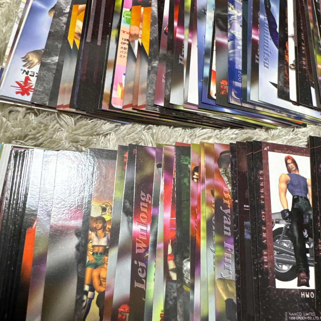 ナムコオフィシャルコレクションカード 鉄拳　150枚以まとめ売り【5361