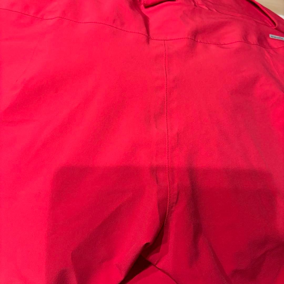 salomon サロモン レディース スキースノボパンツ レッド Lサイズ