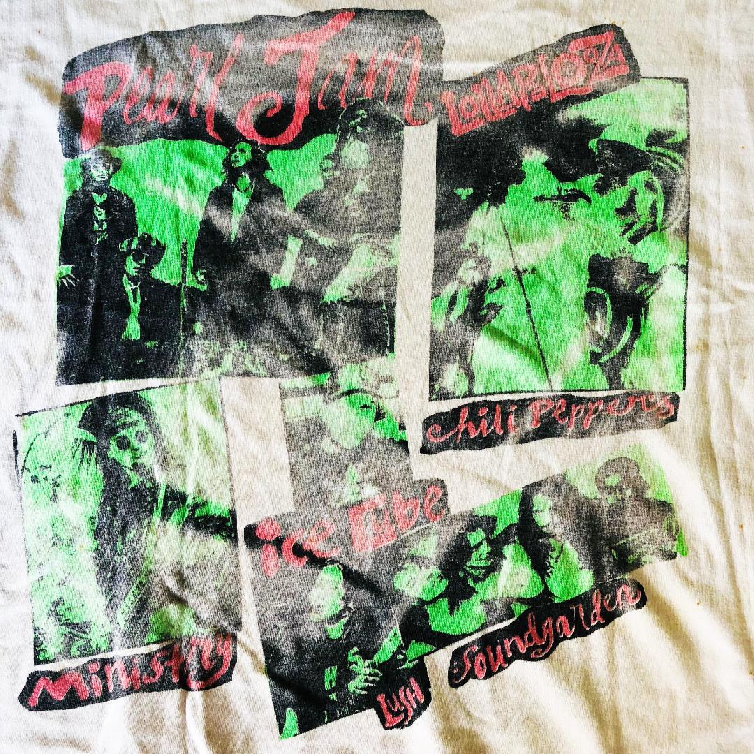 メガレア！LOLLAPALOOZA92！当時会場で地元警察からゲット！ビンテージ